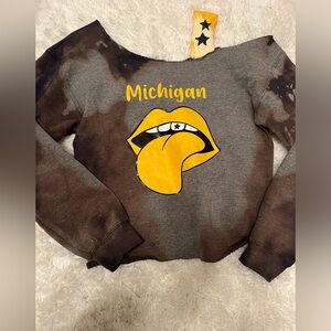 University of Michigan sweatshirt